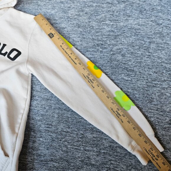 Sturniolo Triplets Hoodie Beige Long Sleeve Logo Floral Unisex Small 2 Million - Picture 12 of 13